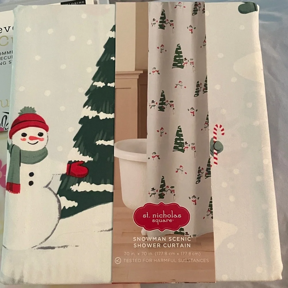 3 shower curtains brand new